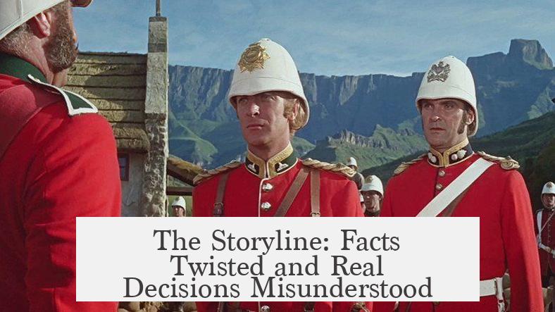 The Storyline: Facts Twisted and Real Decisions Misunderstood
