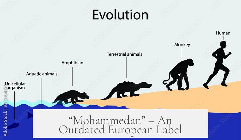 “Mohammedan” – An Outdated European Label