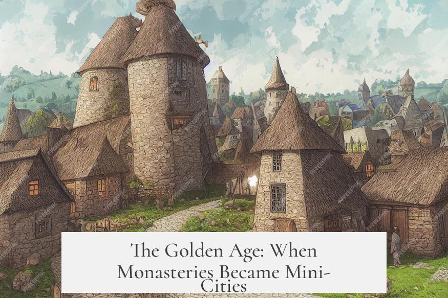 The Golden Age: When Monasteries Became Mini-Cities