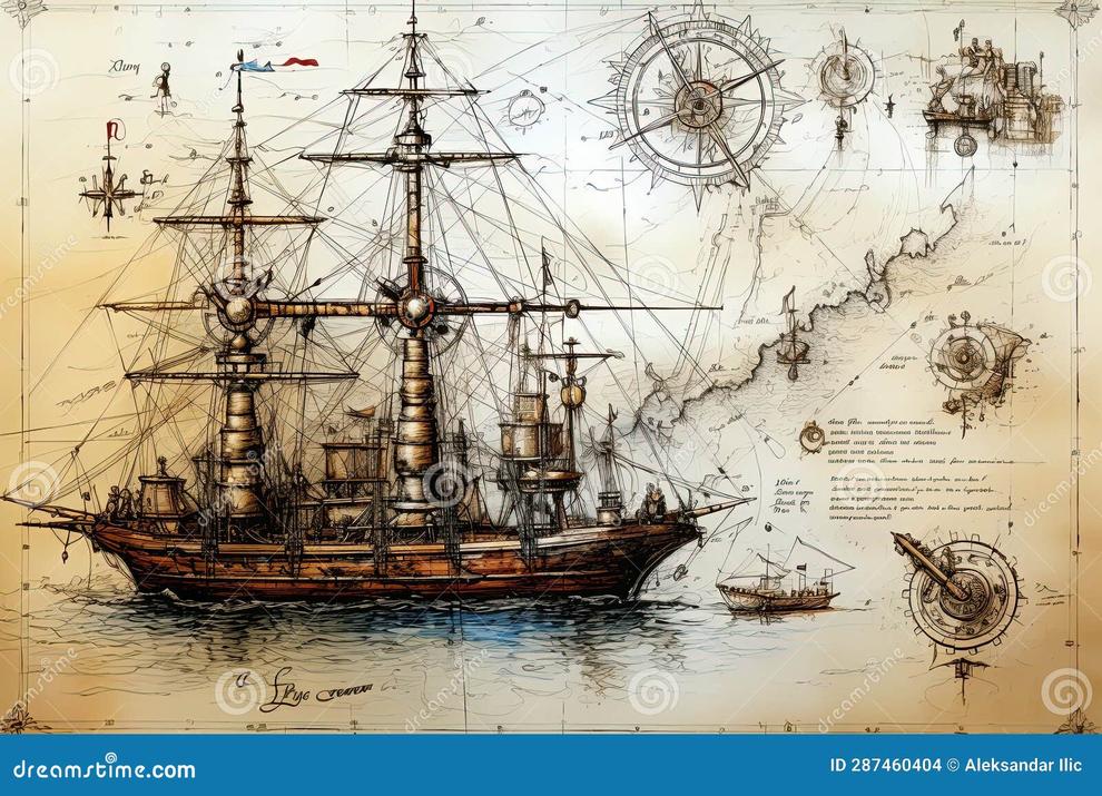 The hull construction differed fundamentally from earlier clinker-built cogs. Caravels used carvel flush planking with a skeleton-first framework. This method allowed shipwrights more freedom in shaping the vessel, enabling a longer length-to-width ratio. Carvel construction produced a smoother hull that resisted water resistance better and improved sailing speed.