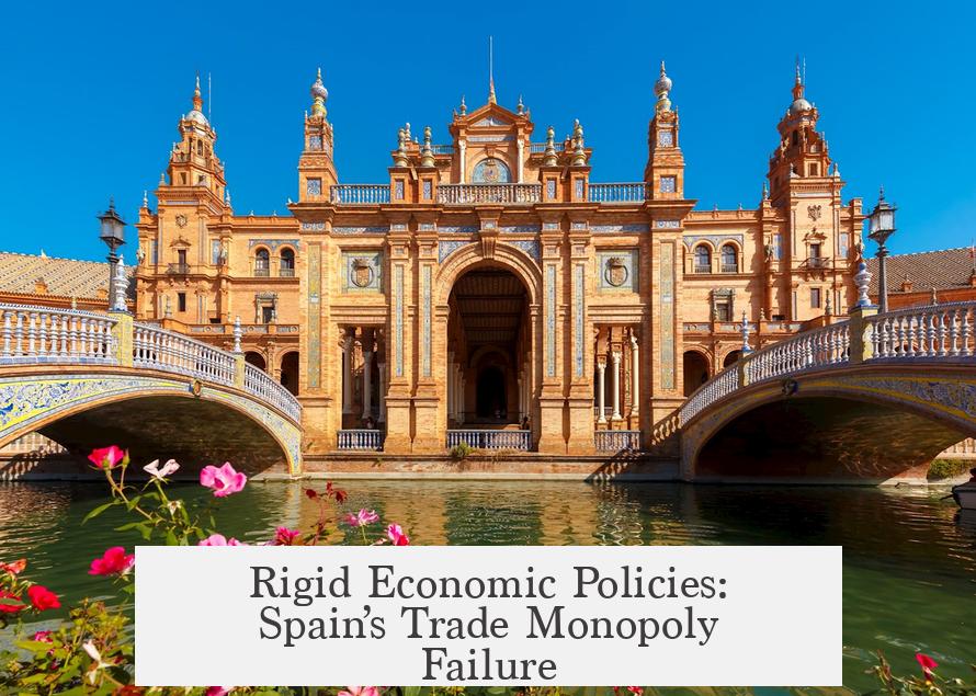 Rigid Economic Policies: Spain’s Trade Monopoly Failure