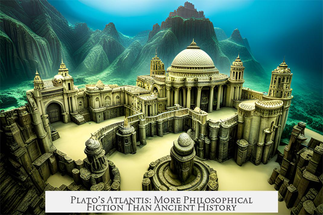 Plato’s Atlantis: More Philosophical Fiction Than Ancient History
