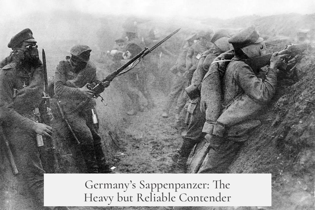 Germany’s Sappenpanzer: The Heavy but Reliable Contender