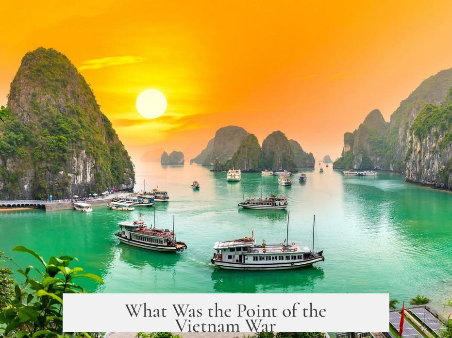 What Was the Point of the Vietnam War?