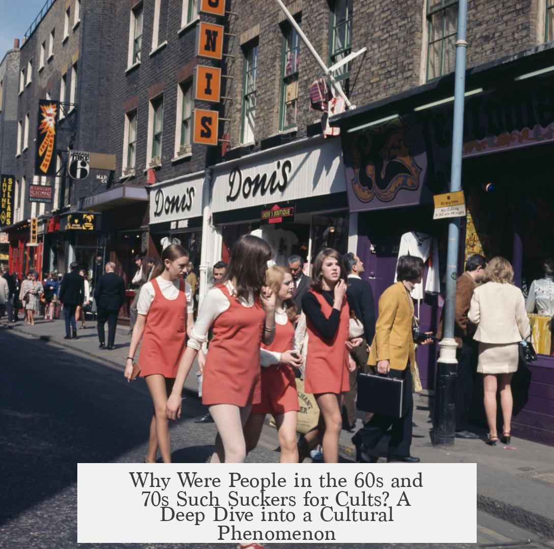 Why Were People in the 60s and 70s Such Suckers for Cults? A Deep Dive into a Cultural Phenomenon