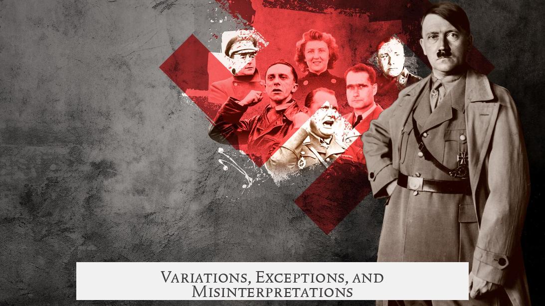Variations, Exceptions, and Misinterpretations