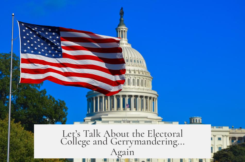 Let’s Talk About the Electoral College and Gerrymandering... Again