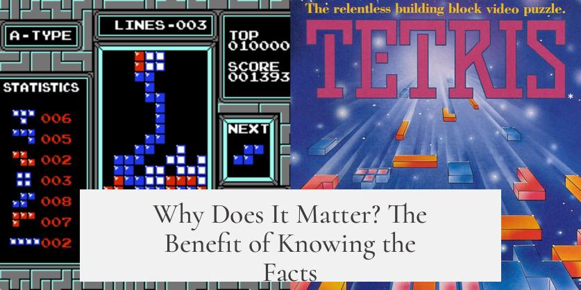Why Does It Matter? The Benefit of Knowing the Facts