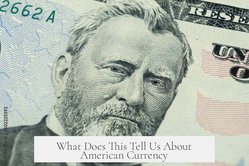 What Does This Tell Us About American Currency?