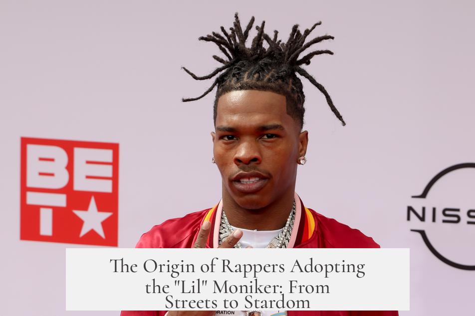 The Origin of Rappers Adopting the "Lil" Moniker: From Streets to Stardom
