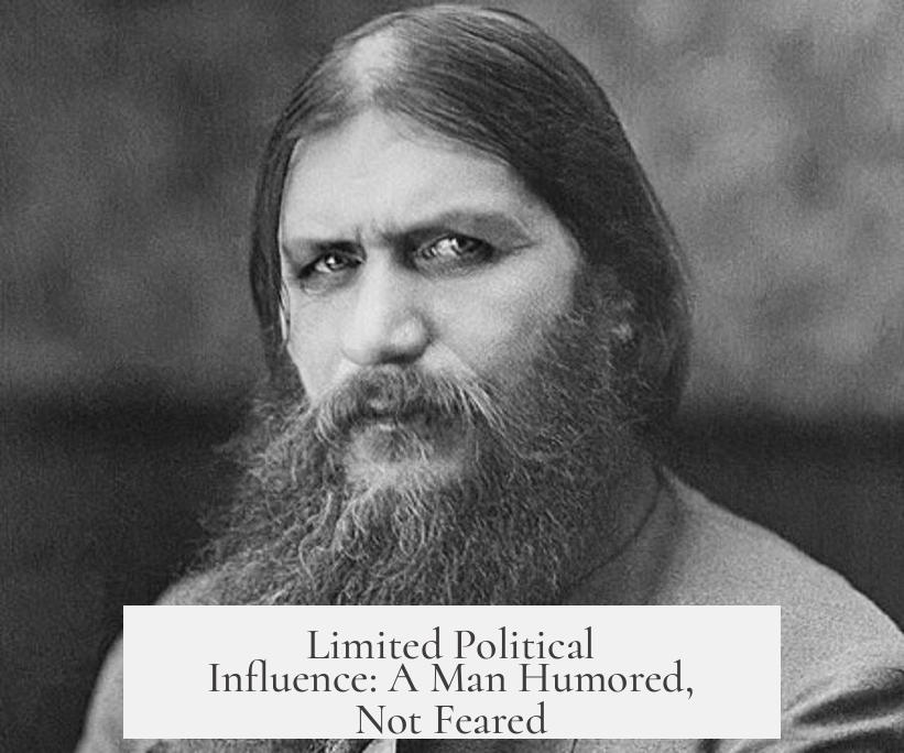 Limited Political Influence: A Man Humored, Not Feared