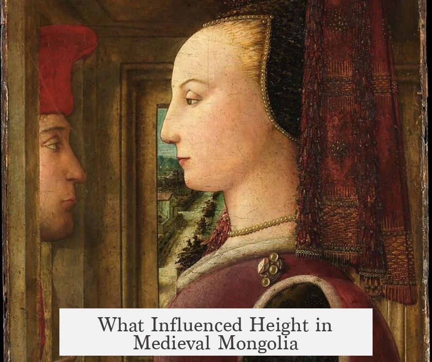 What Influenced Height in Medieval Mongolia?