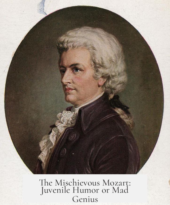 The Mischievous Mozart: Juvenile Humor or Mad Genius?
