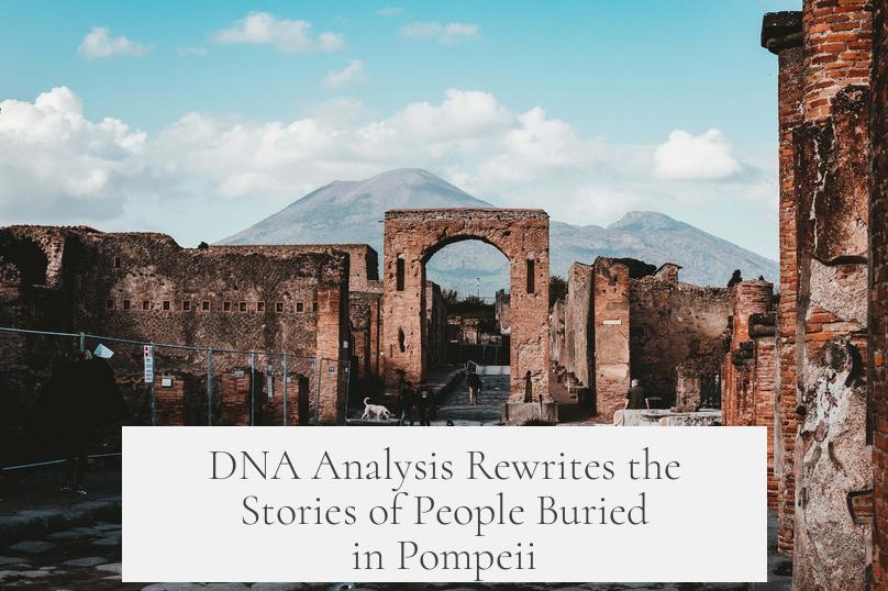 DNA Analysis Rewrites the Stories of People Buried in Pompeii