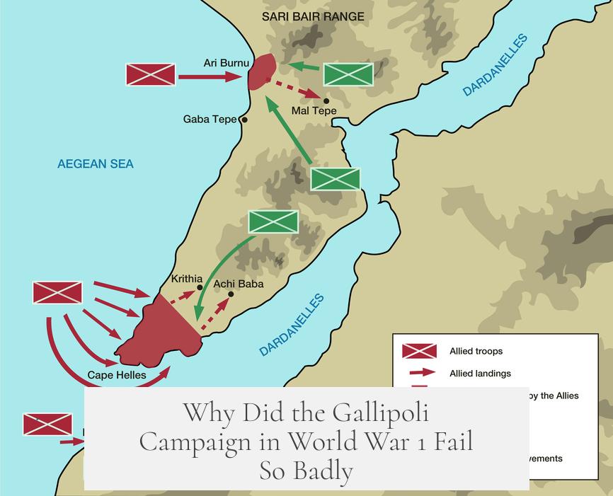 Why Did the Gallipoli Campaign in World War 1 Fail So Badly?