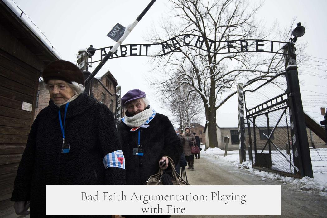 Bad Faith Argumentation: Playing with Fire