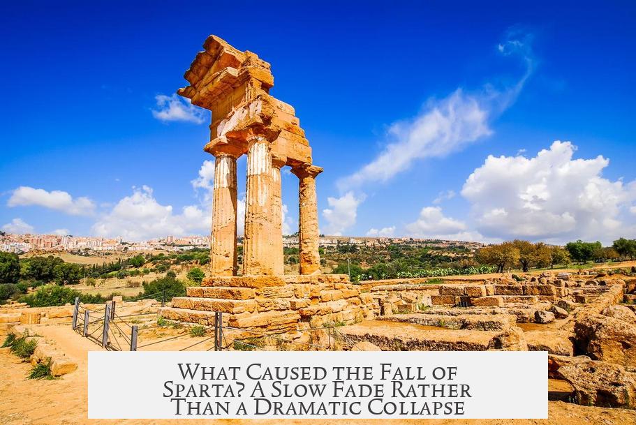What Caused the Fall of Sparta? A Slow Fade Rather Than a Dramatic Collapse