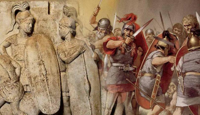 Roman-Ranged Territories vs. Viking Trade Routes