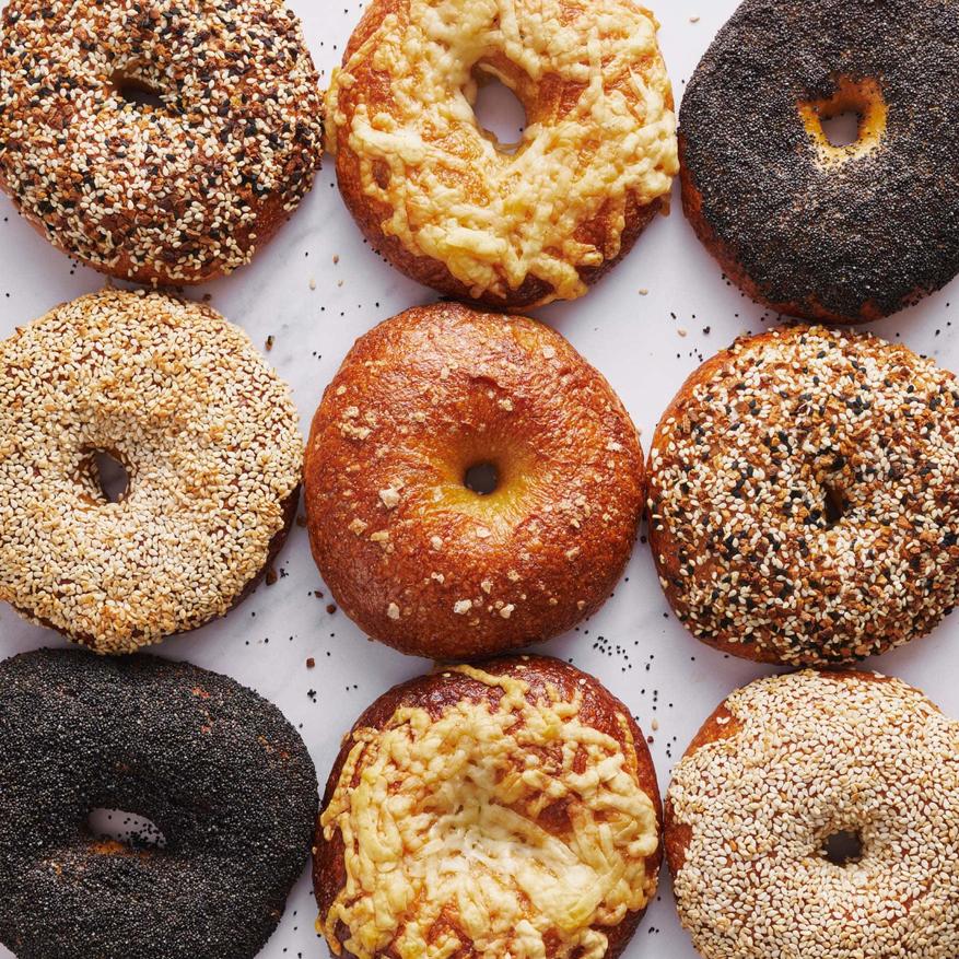 Bagels become associated with Jewish culture primarily through adoption by Jewish communities in Poland, followed by immigration to the United States, rather than from any original invention tied directly to Jewish traditions.The term "bagel" derives from the Yiddish wordbeygal, which in turn comes from the GermanBeugel. This bread form likely arrived in Poland with German immigrants in the 13th century. It mirrors the shape and style of the Krakowski Obwarzanek, a traditional Polish bread ring.
