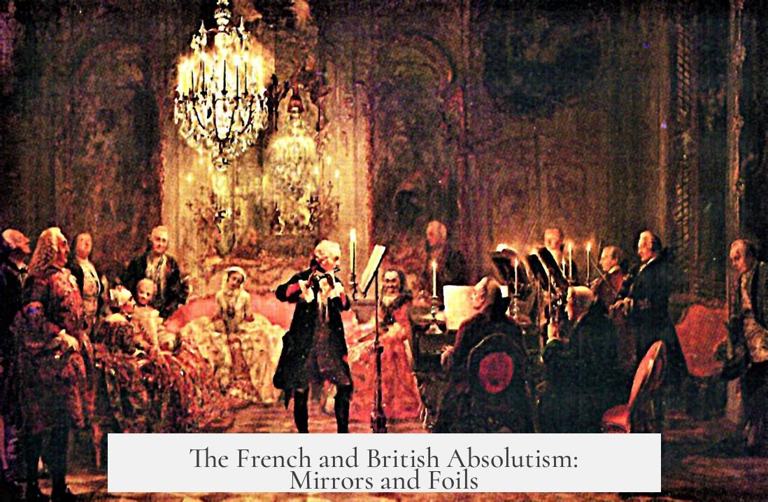 The French and British Absolutism: Mirrors and Foils