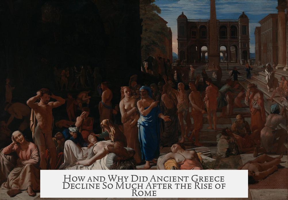 How and Why Did Ancient Greece Decline So Much After the Rise of Rome?