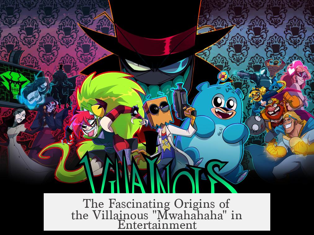 The Fascinating Origins of the Villainous "Mwahahaha" in Entertainment