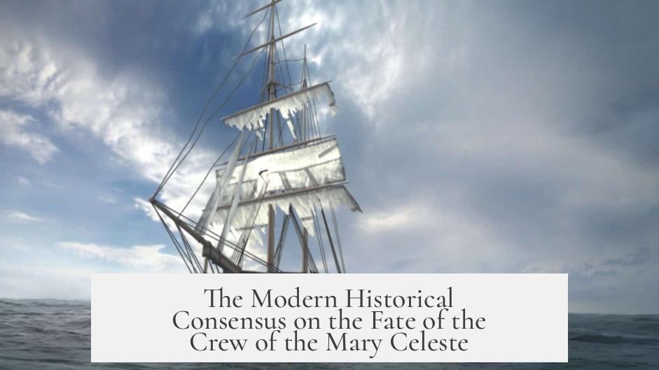 The Modern Historical Consensus on the Fate of the Crew of the Mary Celeste