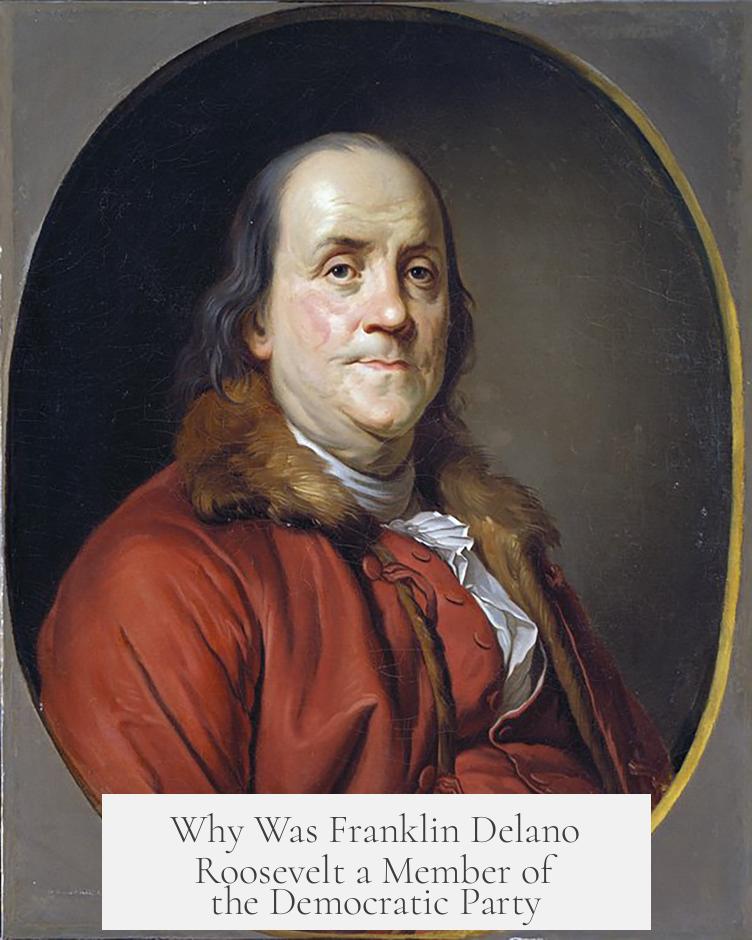 Why Was Franklin Delano Roosevelt a Member of the Democratic Party?