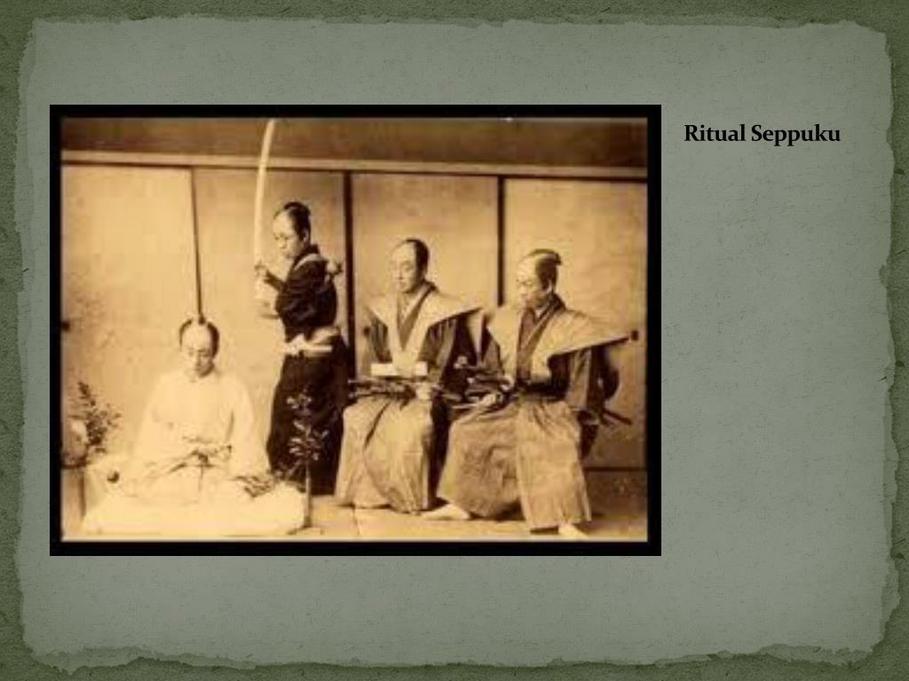 Disembowelment, or seppuku, becomes the favored method of ritual suicide in Bushido culture due to its deep cultural symbolism and the values it represents.Unlike other forms of suicide, seppuku physically exposes the stomach, or hara, which holds great significance in Japanese tradition. The hara is considered the seat of the heart and soul. This contrasts with Western beliefs that associate the heart as the center of the soul. Displaying the empty or wounded hara communicates purity and honesty. Through this act, samurai prove they harbor no deceit or "two hearts."