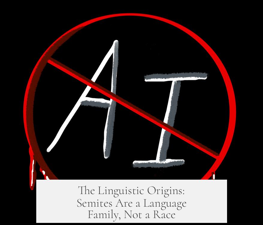 The Linguistic Origins: Semites Are a Language Family, Not a Race