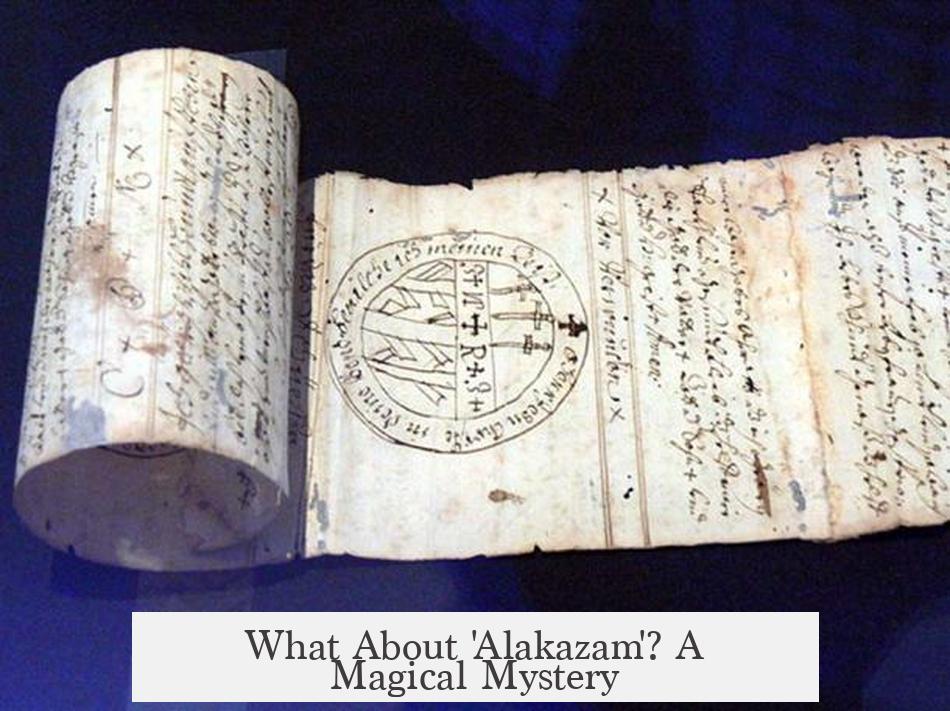 What About 'Alakazam'? A Magical Mystery