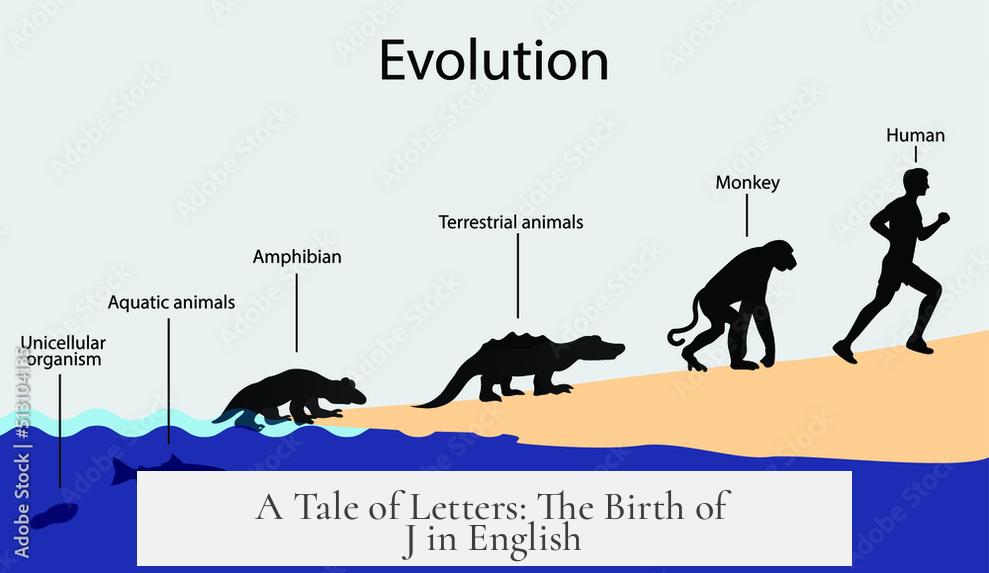 A Tale of Letters: The Birth of J in English