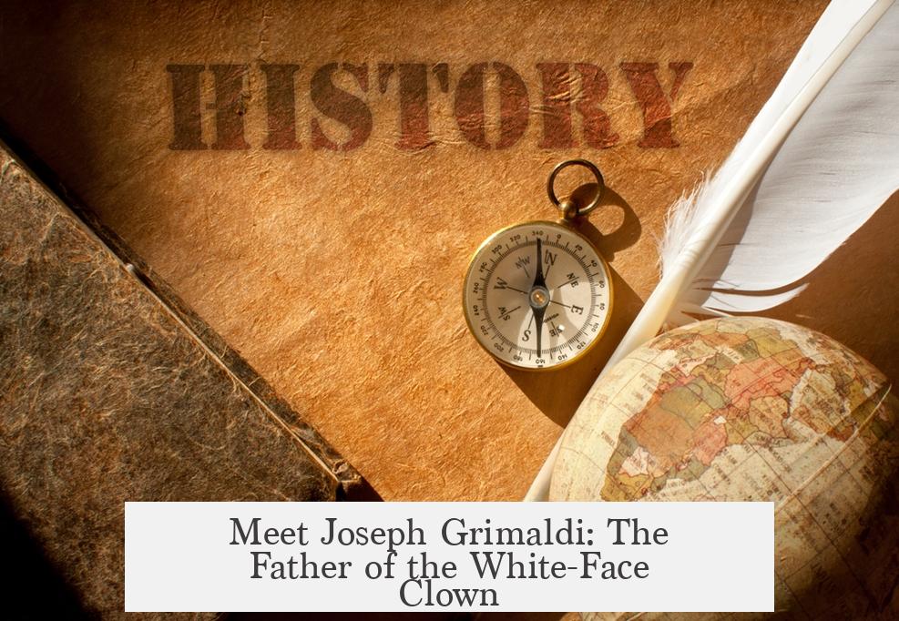 Meet Joseph Grimaldi: The Father of the White-Face Clown