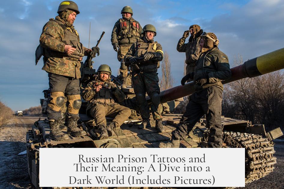 Russian Prison Tattoos and Their Meaning: A Dive into a Dark World (Includes Pictures)