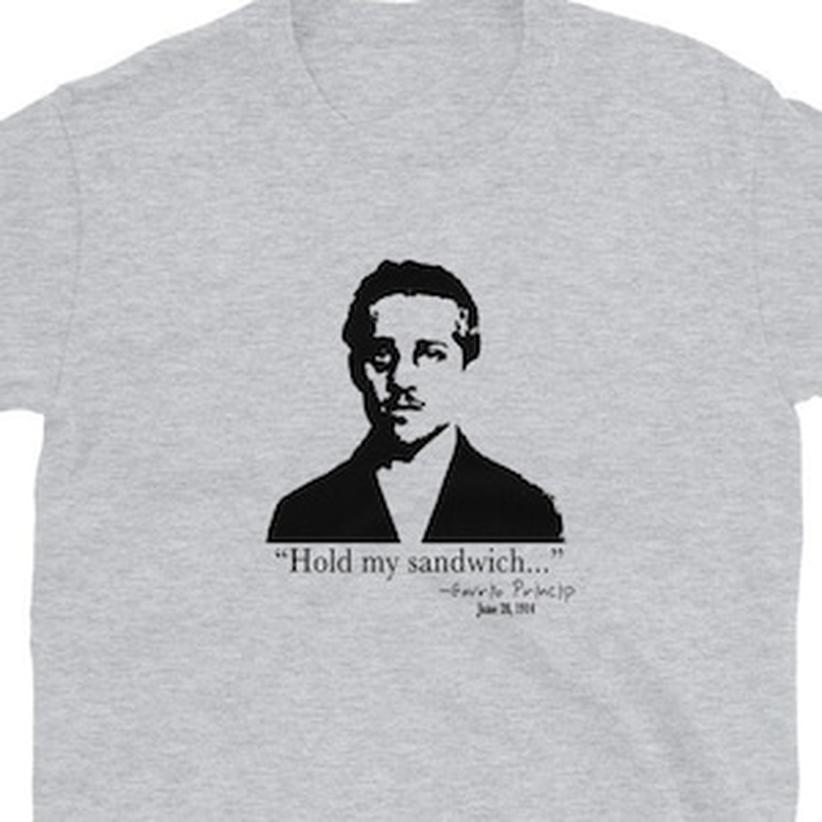 This logic is appealing because it assigns an easily grasped motive—hunger—to Princip’s presence there. However, the evidence from trial records does not provide support for this conclusion. The “sandwich story” is a neat narrative device but remains speculative.