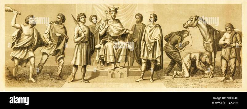 However, coercion contributed to pagan decline—including forced suppression and destruction of pagan temples. Archaeological evidence from a Mithraic temple in Sarrebourg shows a priest chained to an altar, possibly reflecting violent ends to rival cults.