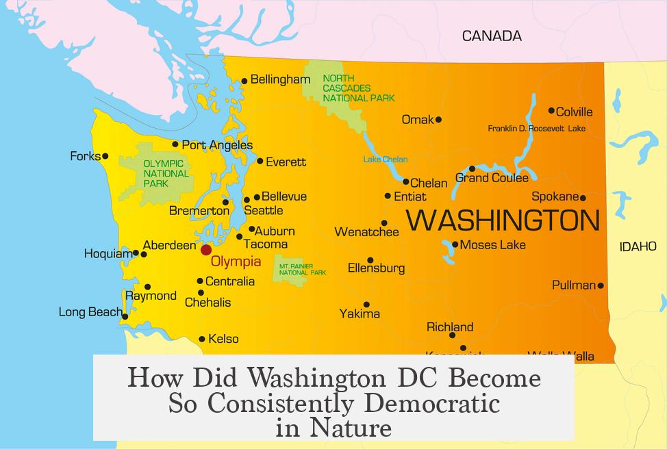 How Did Washington DC Become So Consistently Democratic in Nature?