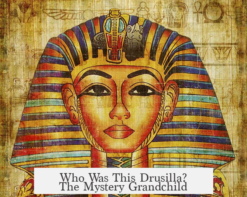 Who Was This Drusilla? The Mystery Grandchild
