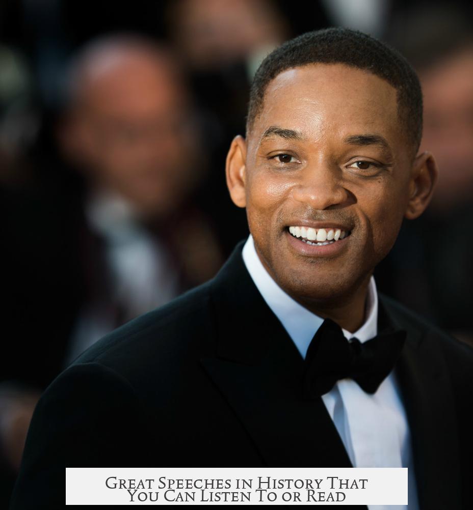 Great Speeches in History That You Can Listen To or Read