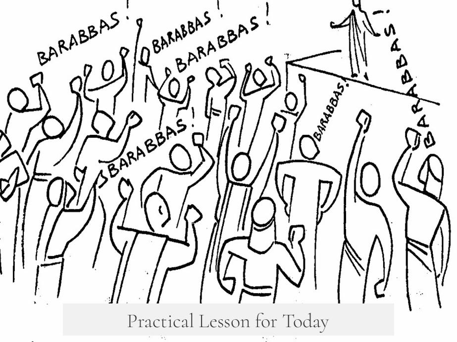 Practical Lesson for Today