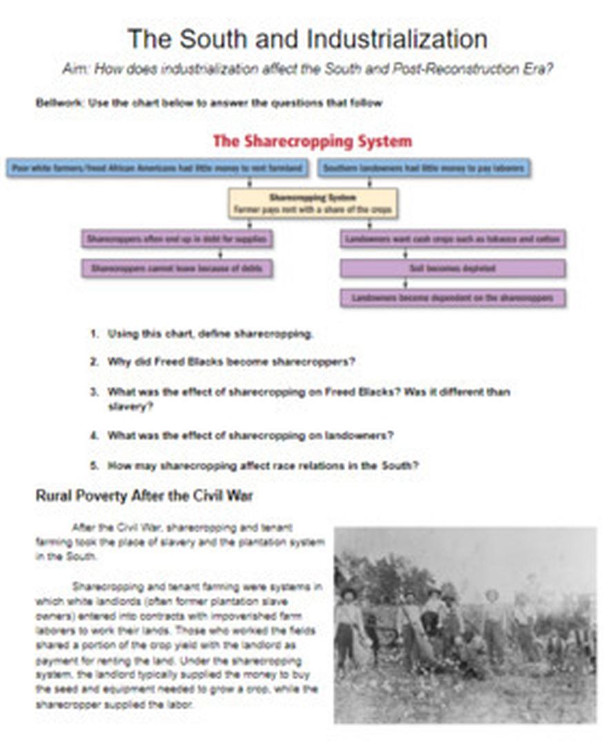 Immigration patterns differed sharply. The North attracted many European immigrants who supplied needed factory labor and encouraged urban growth. In contrast, fewer immigrants settled in the South, partly due to slavery’s social stigma. The South’s lower population density and labor shortages further impeded industrialization.