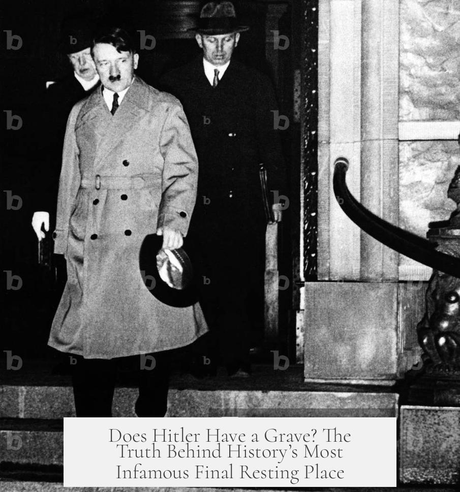Does Hitler Have a Grave? The Truth Behind History’s Most Infamous Final Resting Place