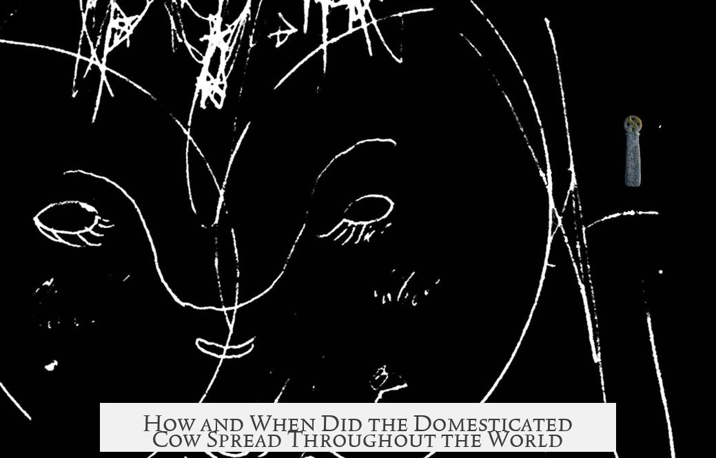 How and When Did the Domesticated Cow Spread Throughout the World?