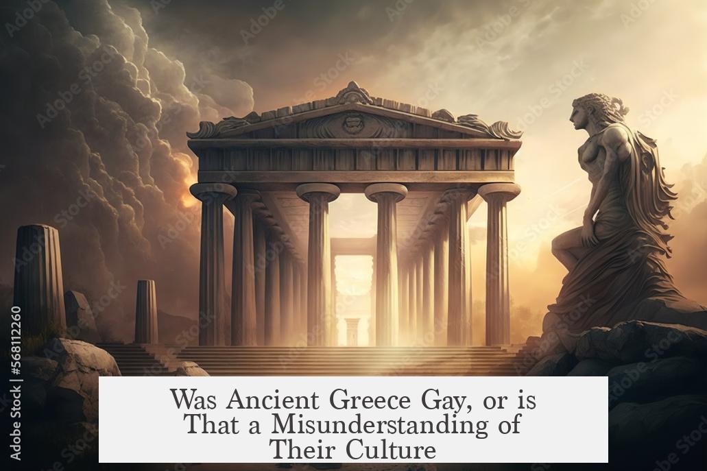 Was Ancient Greece Gay, or is That a Misunderstanding of Their Culture?