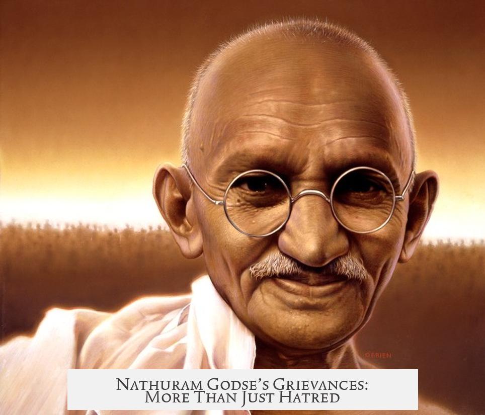 Nathuram Godse’s Grievances: More Than Just Hatred