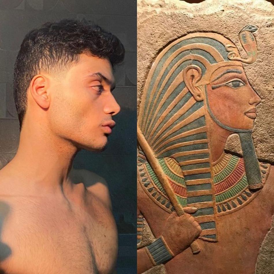 Take the famous 4th Dynasty statues of Prince Rahotep and his wife Nefret—he sports reddish-brown skin, she appears white or pale yellow. This contrast wasn't about biology but symbolism. Men got more reddish-brown paint, representing outdoor labor under the sun or perhaps masculine vitality. Women were often painted lighter to convey a distinction between genders, roles, or ideal beauty.