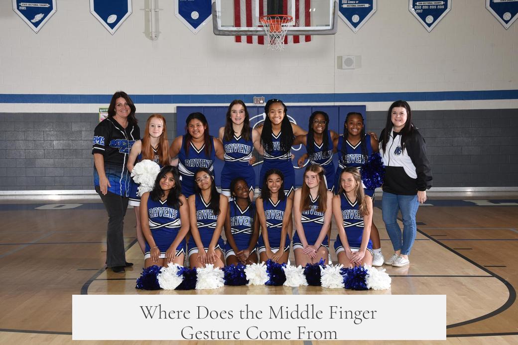 Where Does the Middle Finger Gesture Come From?