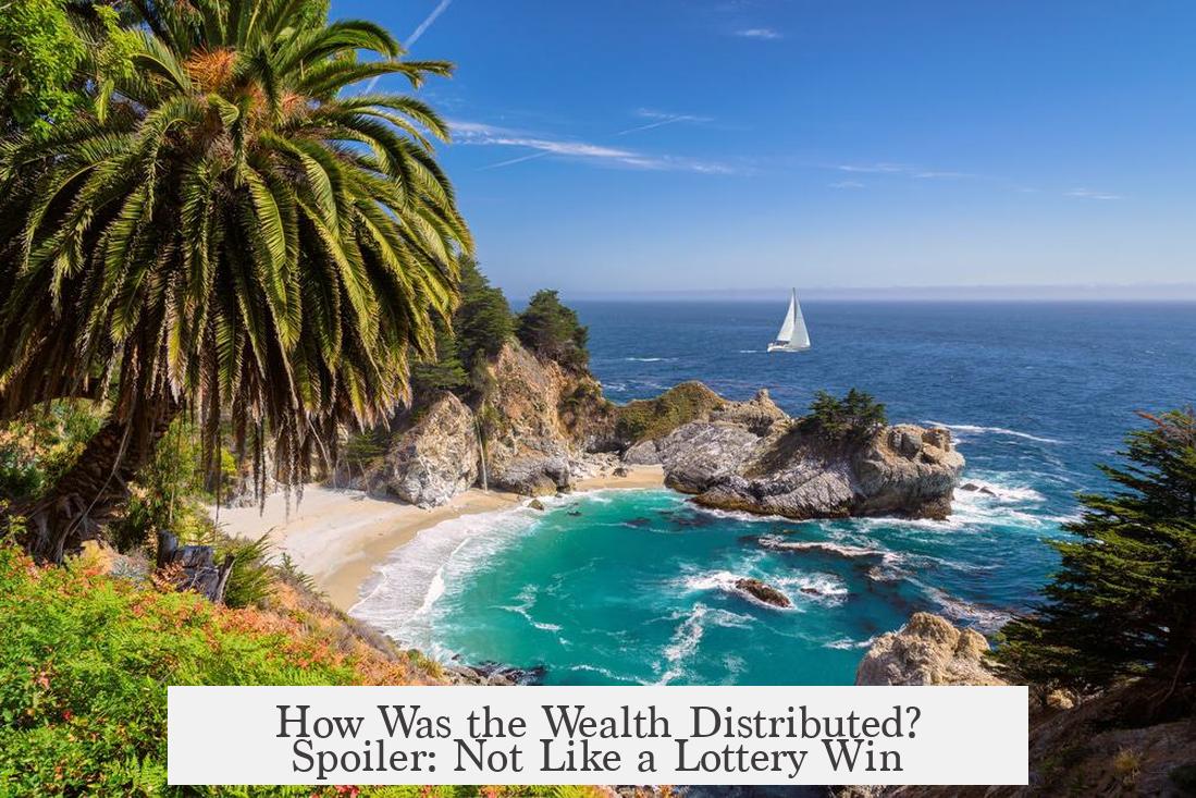 How Was the Wealth Distributed? Spoiler: Not Like a Lottery Win