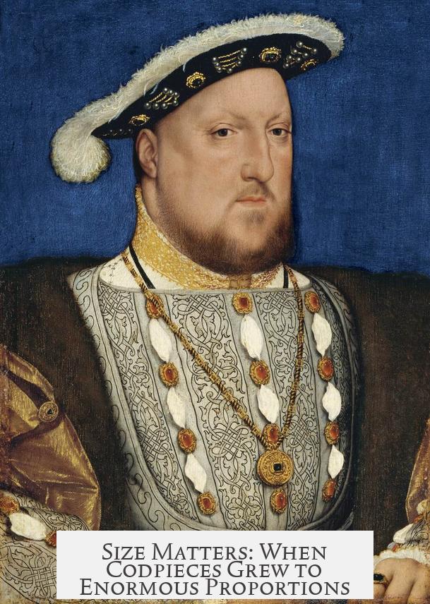 Size Matters: When Codpieces Grew to Enormous Proportions
