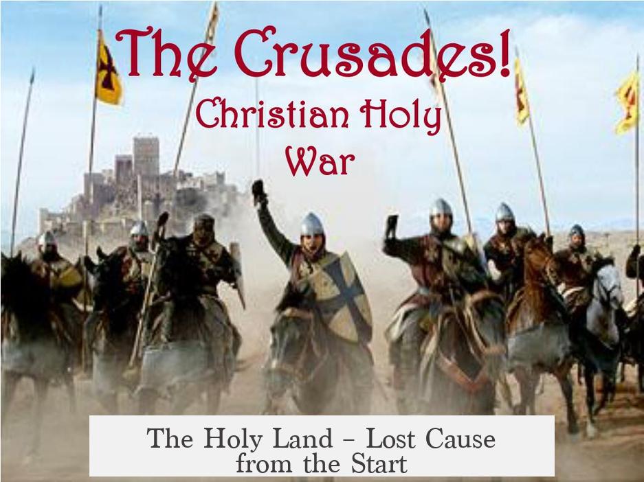 The Holy Land – Lost Cause from the Start?
